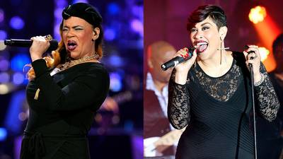 'Make Love' feat. KeKe Wyatt - Faith and R&amp;B Divas: Atlanta star KeKe Wyatt combine voices to create a brilliant wall of sound that pushes this smooth cut (especially the chorus) to its sonic edge. But in singing about wanting to get busy, the two express passion over lust. &nbsp;  (Photos from left: Earl Gibson III/Getty Images for BET, Larry Busacca/Getty Images for The Walter Kaitz Foundation)