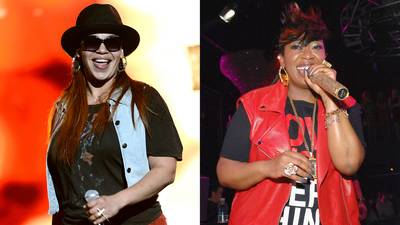 'I Deserve It' fea. Missy Elliott and Sharaya J - Even ladies living in a post-divorce situation still crave a loving relationship. Faith delivers this message over a laid-back danceable funk track, which she shares with Missy Elliott and Sharaya J.&nbsp;  (Photos from Left: Michael Buckner/Getty Images For BET, Bryan Steffy/WireImage)