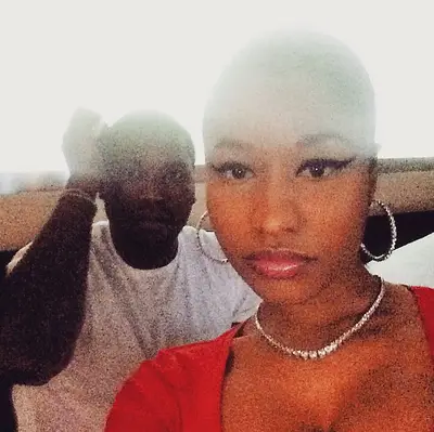 Work and Play&nbsp; - A couple that works hard together, plays hard together, right? Going back to the where it all began, Nicki posted this photo with the mysterious caption, &quot;Guess what video we're shooting.&quot;(Photo: Meek Mill via Instagram)