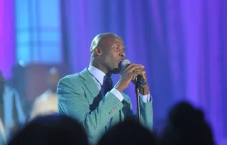 Gospel Vet - Ricky Dillard reminds us of God's love and tender care with his song &quot;Grace.&quot;&nbsp; (Photo: Kris Connor/Getty Images for BET Networks)