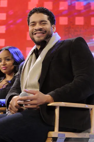 Cool Bro - Bert Belascoat at 106 &amp; Park, January 17, 2012. (Photo: John Ricard / BET)