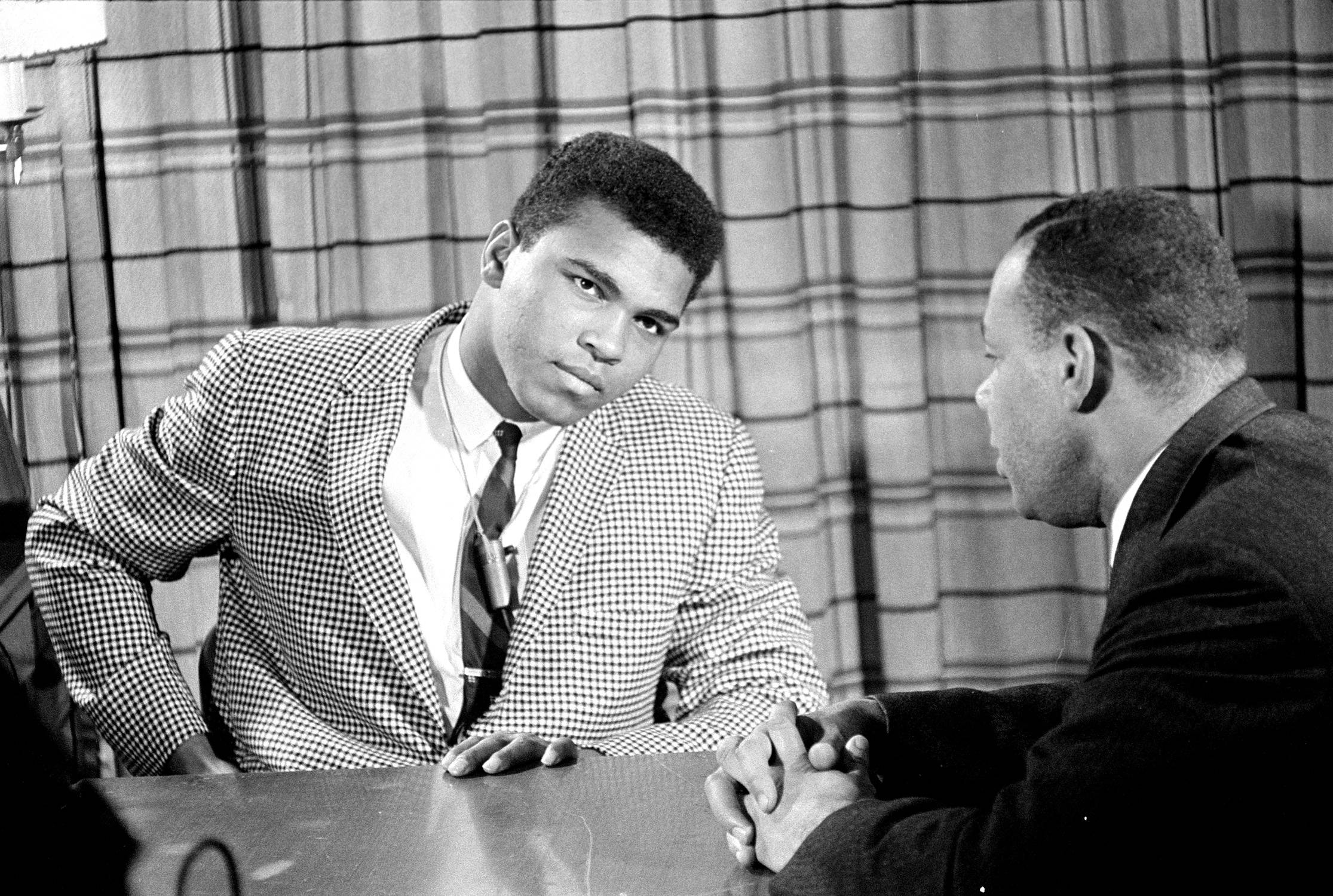 Cassius Clay Becomes Muhammad Ali - In 1964, he changed his name from Cassius Clay to Muhammad X after joining Black Muslim group the Nation of Islam, but eventually settled on Muhammad Ali. Ali said his religious beliefs prevented him from fighting in the Vietnam War, and he refused to answer his call to duty after being drafted in 1966. The following year, the boxer was entangled in a lengthy court battle with the U.S. Department of Justice and was found guilty for refusing his military service. Ali’s name was eventually cleared, but the boxing association stripped the fighter of his title and banned him from the ring for 3 and a half years.&nbsp;&nbsp;(Photo: CBS /Landov)