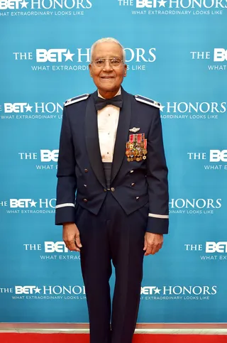 Salute - Tuskegee Airman Col. Charles McGhee was a special guest at the 2012 BET Honors afterparty.&nbsp;(Photo: Morris Melvin/PictureGroup)