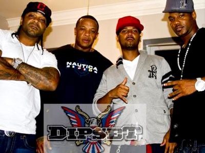 Dipset In Image 7 from Doctor's Visit Artists in the Studio With