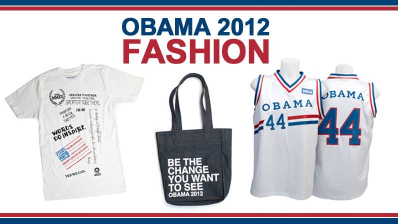 Fashion Forward Politics - Some of the brightest names in fashion have again teamed up to support President Barack Obama in his reelection campaign, in a partnership called Runway to Win. Click on to see graphic t-shirts, tote bags and accessories designed by Beyoncé and Tina Knowles, Tory Burch, Marc Jacobs and more. Plus, see the other items the president has rolled out on his website with hopes that you’ll join him at the polls.—Britt Middleton