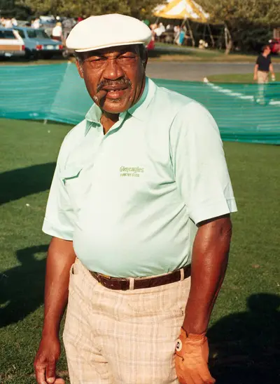 Charlie Sifford - Golfer Charlie Sifford became the first Black PGA Tour member in 1962, paving the way for other Black golfing greats such Peter Brown, the first African-American to win a PGA tournament, and Tiger Woods, the first person of color to win the Masters.(Photo: PGA TOUR Archive/WireImage)