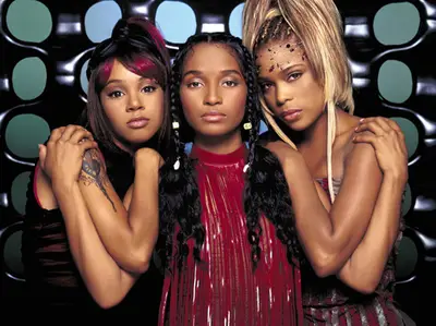 TLC - TLC barely profited from their monstrous success. After amassing a debt of $3.5 million, the group filed for bankruptcy in 1995, citing poor royalties and a breach of contract by Pebbles Reid, their former manager. Word is some of the debt had to do with Left Eye's insurance payments for burning the house of former boyfriend Andre Rison.