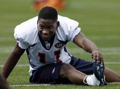Broncos WR McKinley Found Dead - On Monday, Denver Broncos receiver Kenny McKinley was found dead in his home, killed by a self-inflicted gunshot wound, detectives say. He was 23. McKinley was on injured reserve after hurting his left knee in August for the second time in eight months. This is the third death of an active Broncos player in four years. In 2007, Darrent Williams was killed in a drive-by shooting and just three months later, RB Damien Nash collapsed and died after a charity basketball game.