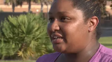 Kimberly Aiken, mother of a student at University high school, is highly upset because her daughter was denied lunch.