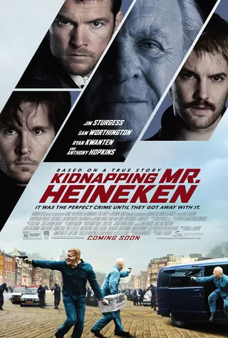 Kidnapping Mr. Heineken: March 6 - Adding some edge to the list is this action/crime drama starring Sam Worthington and Jim Sturgess. Kidnapping Mr. Heineken is an interesting story about the aftermath and downfall of the kidnappers of popular entrepreneur and beer tycoon Alfred &quot;Freddy&quot; Heineken. The crime resulted in the largest ransom ever paid for one person.(Photo: Alchemy)