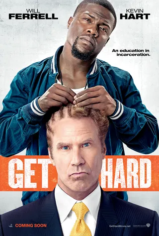 Get Hard Premiere - End the month with a trip to the movies. Get Hard, a comedy starring Kevin Hart and Will Ferrell, sees the 5-foot-4 comedian teach a businessman (played by Ferrell) how to survive in jail. The film hits theaters on March 27.(Photo: Warner Bros Entertainment)