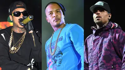 'Bunkin',' Featuring Jay 305 and&nbsp;T.I. - Jay 305 and T.I. join Tyga and Breezy for this Hustle &amp; Flow-themed cut. Chris raps and sings praises for his new money maker, dropping game like, &quot;Yeah, my b***h she bunkin' /&nbsp;She went from nothing now she something... /&nbsp;She only clap that a** for me... / Now my trap jumping /&nbsp;She bring that dough to me how I want it.&quot;(Photos from left: C Brandon/Redferns via Getty Images, Paras Griffin/Getty Images, Theo Wargo/Getty Images for Live Nation)