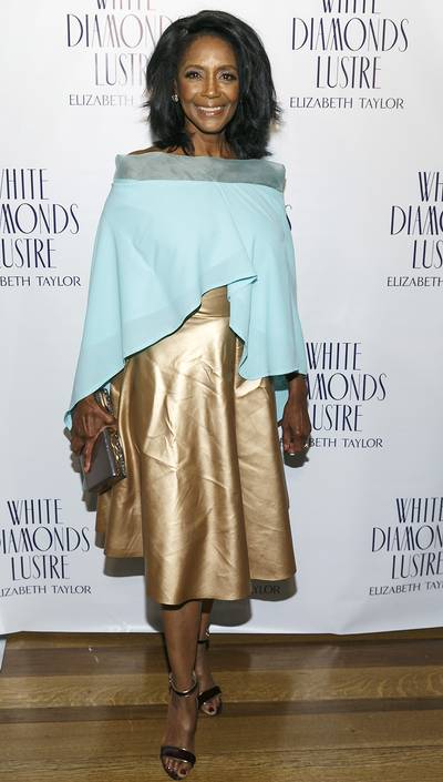 Margaret Avery - Being Mary Jane actress&nbsp;Margaret Avery looked gorgeous wearing a gold dress with a teal overlay and a box clutch.&nbsp;(Photo: Rich Polk/Getty Images for Elizabeth Taylor White Diamond's Lustre)