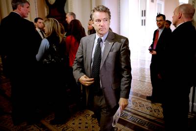 Stay Tuned - Soon&nbsp;Rand Paul&nbsp;enthusiasts soon will have to guess no more. The Kentucky senator said on Feb. 20 that he is &quot;leaning toward&quot; a run for the White House in 2016 and will announce his plans in March or April.&nbsp;(Photo: Chip Somodevilla/Getty Images)