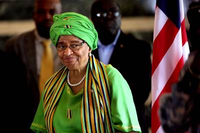 Coming to America - The White House has announced that Obama and Liberian President Ellen Johnson Sirleaf will discuss the ongoing Ebola response and the region's economic recovery plans during their Feb. 27 meeting.(Photo: John Moore/Getty Images)