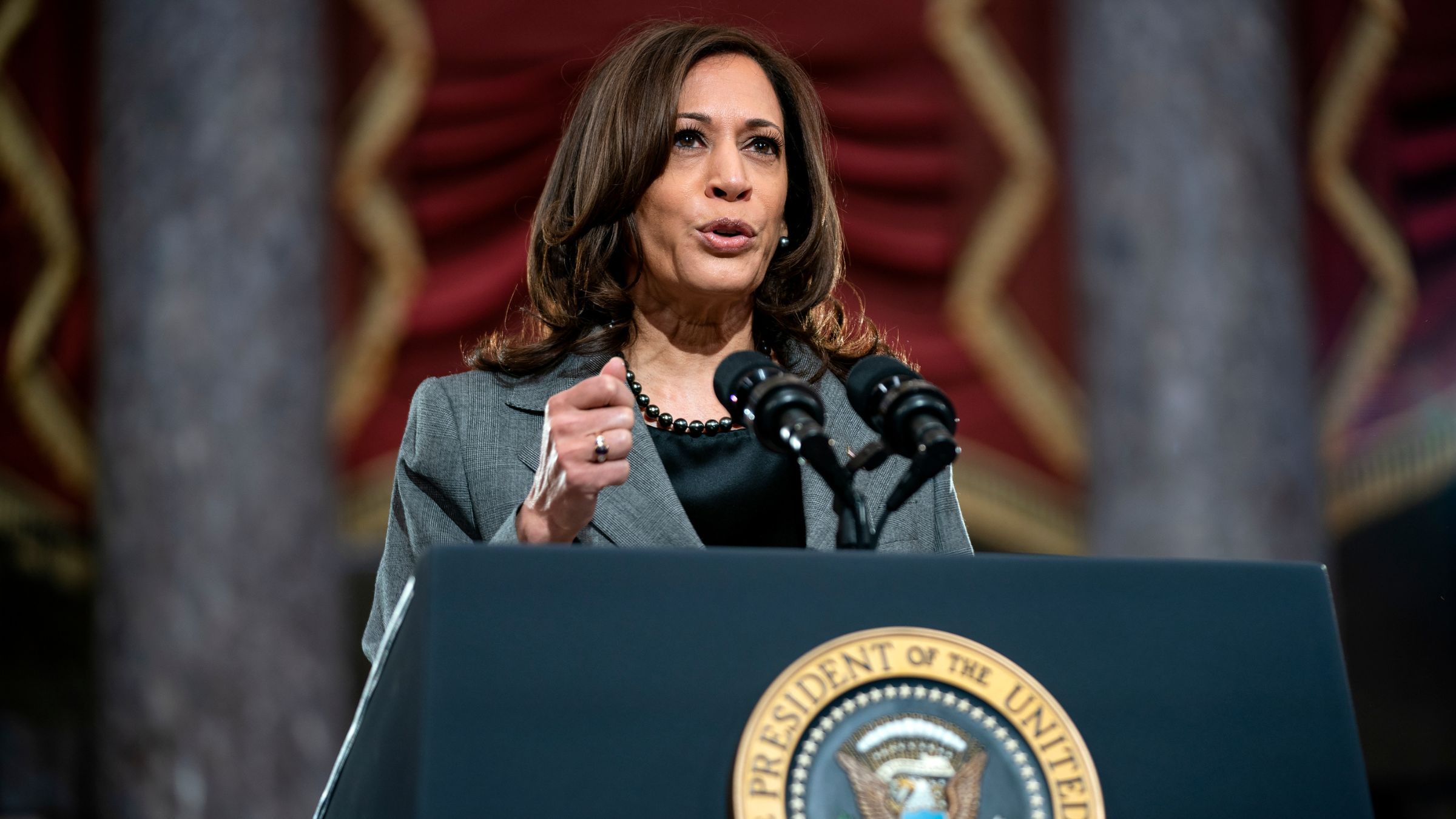 VP Kamala Harris Says She Is ‘Scared As Heck’ Of A Trump Election ...