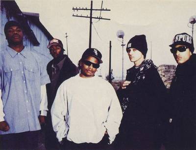 Discovered Bone Thugs-n-Harmony  - In his role as an executive at his Ruthless Records label, Eazy-E discovered and signed the Grammy Award-winning Cleveland rap group Bone Thugs-n-Harmony, setting them out on their way to sell millions of records.(Photo: www.eazye.org)