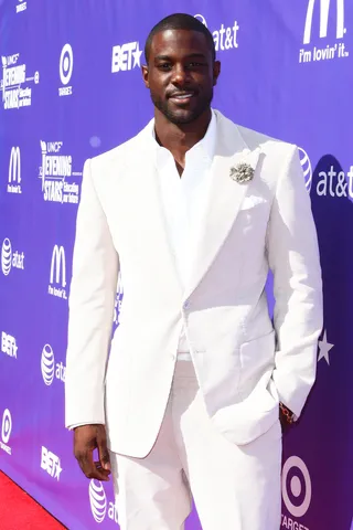 Lance Gross - Tyler Perry alum Lance Gross looks heavenly in white.&nbsp; (Photo by Brian Dowling/PictureGroup)&nbsp;