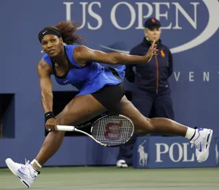 Classic and Cute - Just because she's competing doesn't mean she needs to sacrifice her style. Tennis-power-turned-fashion-mogul&nbsp;Serena Williams&nbsp;has always found a way to show off.  (Photo: Elise Amendola/AP Photo)