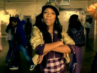Lil Mama - &quot;Lip Gloss&quot;  - Lil Mama uses magical lip gloss to gain popularity at her high school in the video for &quot;Lip Gloss.&quot; (Photo: Jive Records)