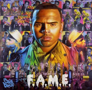First No. 1 Album on Billboard 200 Chart - He was in the industry for six years and already a household name when CB got his first No. 1 album on the Billboard 200 chart.&nbsp;F.A.M.E. came out in 2011, and it changed everything for Brown.(Photo: RCA)&nbsp;