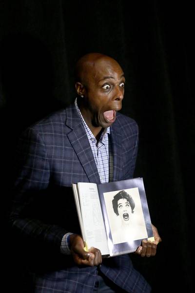 Facial Expressions Had Me Like...  - It's complete jokes backstage. Anthony Tolliver of the Detroit Pistons is giving face and it's hilarious! LOL (Photo: Gabe Ginsberg/BET/Getty Images for BET)