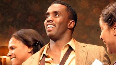 Diddy performs in "A Raisin in the Sun" on Broadway.