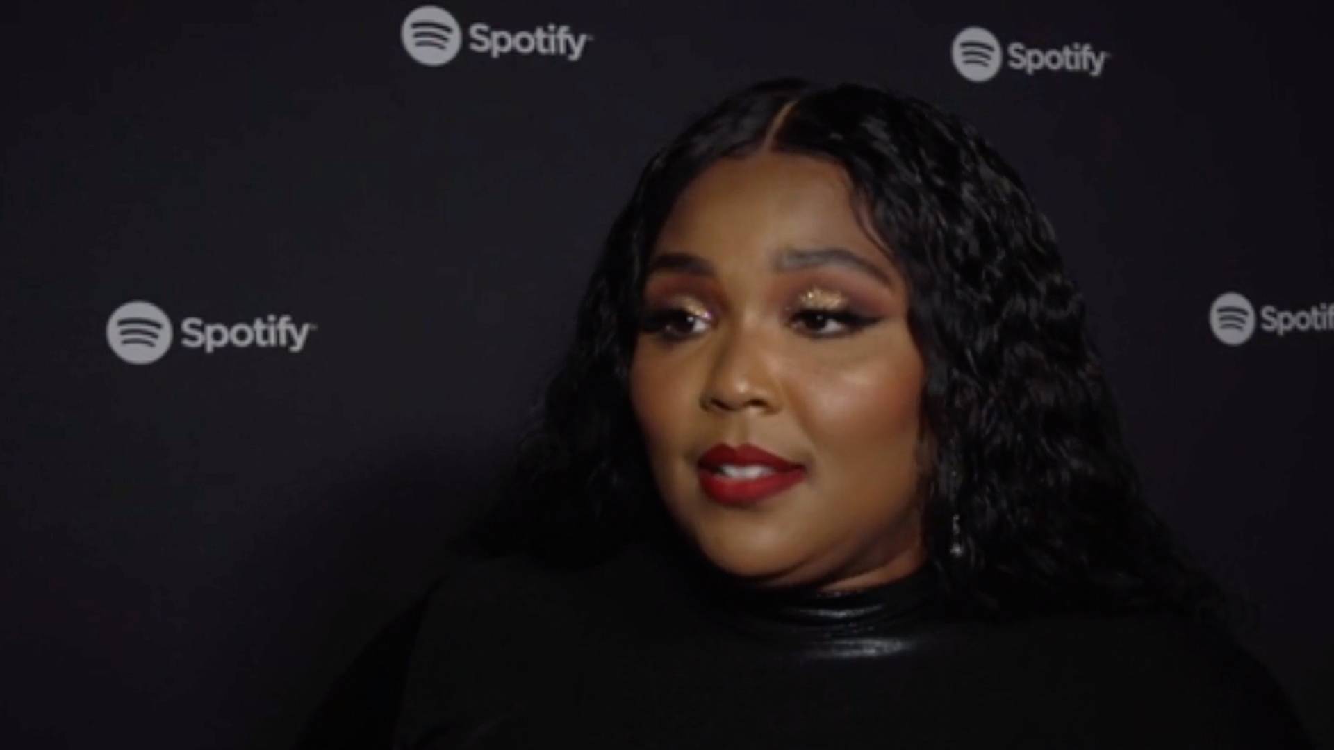 Lizzo on BET BUZZ 2020.
