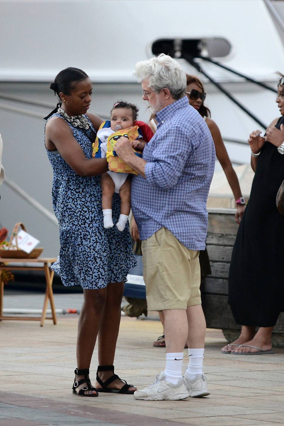 Lucas and Mellody Hobson Step Out With Baby Daughter News BET