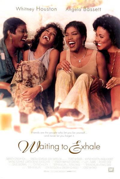 Waiting to Exhale, Saturday at 7P/6C - Loretta Devine, Lela Rochon, Angela Bassett and the late Whitney Houston relax, relate and release. Encore presentation on Sunday at 3P/2C.(Photo: Twentieth Century Fox Pictures)