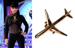 Cassie’s Fly Ring  - This Melody Ehsani airplane ring that Cassie Tweeted herself rocking earlier this year speaks for itself. But add in the OPI crackle nail polish that she wore that came in Serena Williams’ OPI collection for extra swag.&nbsp;  (Photos from left: John Ricard / BET, Courtesy Melody Ensani)