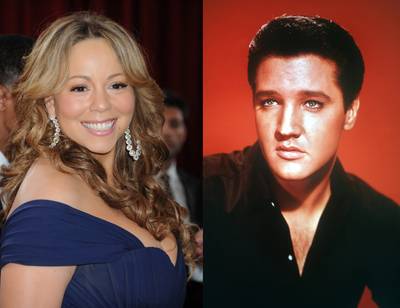 The Evolution of Mariah Carey - With 2008's &quot;Touch My Body,&quot; her 18th chart-topper, Mariah passed Elvis' record for the most No. 1 singles by a solo artist. Only the Beatles stand in her way now.(Photos from Left to Right: Brad Weingarden/PictureGroup, Bert Reisfeld /Landov