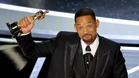 Will Smith accepts the Actor in a Leading Role award for ‘King Richard’ onstage during the 94th Annual Academy Awards at Dolby Theatre on March 27, 2022 in Hollywood, California. 