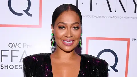 La La Anthony attends the 26th Annual QVC Presents "FFANY Shoes On Sale" Gala on October 10, 2019 in New York City. 