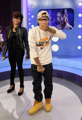 Two Out Of Four! - Bow Wow at 106 &amp; Park, October 01, 2012. (Photo: John Ricard / BET).