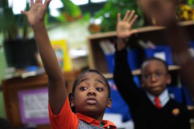 How Will This Benefit Me or My Son? - Currently, 14 percent of Black boys and 18 percent of Latino boys perform at or above proficiency on fourth-grade reading exams compared to 42 percent of white boys. My Brother’s Keeper will try to ensure that minority children have the opportunity and resources to improve and succeed.(Photo: Chris Hondros/Getty Images)