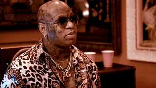 For My Brothers - Birdman wants to be an inspiration for young black men who are trying to do something big for themselves (just like he made money to prosper out of the ‘hood). But he never forgets his roots. (Photo: BET)