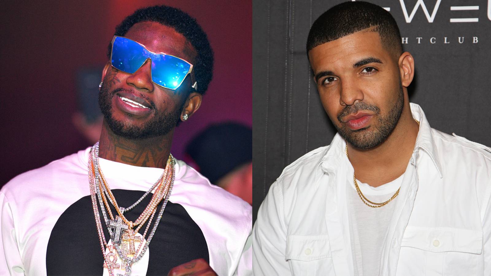 Drake & Gucci Mane  Gucci mane, Drake clothing, Rappers