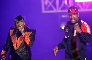 Missing You - Hip Hop Awards 2012 - Missy Elliott hops on stage to perform a tribute to the late Chris Lighty.&nbsp;(Photo: Rick Diamond/Getty Images for BET)