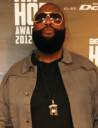 Rick Ross vs. SM Global Union - Rick Ross is being sued by SM Global Union for $226,000. The concert promotion company claimed that Ross had agreed to perform for an hour in Charlotte, N.C., in March, but that he walked off stage after just 15 minutes.(Photo: Chris McKay/Getty Images for BET)