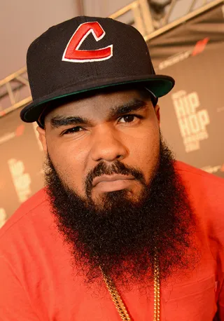 Stalley @Stalley - Tweet: &quot;Thoughts and prayers go out to victims of the Boston Marathon. #PrayForBoston&quot;(Photo: Rick Diamond/Getty Images for BET)