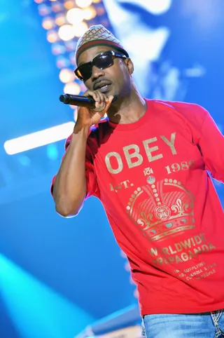 27. Houston Texans: Juicy J - Juicy J may call Memphis home, but H-Town would welcome the "Bands a Make Her Dance" rapper with open arms. Just one thing: Juicy would like his signing bonus delivered in stacks of ones. (Photo: Rick Diamond/Getty Images for BET)