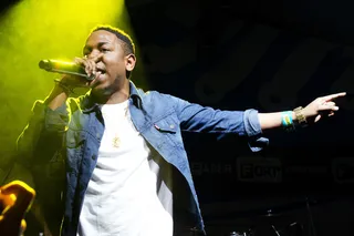 Follow the Leaders: Kendrick Lamar - With every generation of hip hop there comes a universally respected golden child whose backbone is rooted in lyricism and a fundamental understanding of rap's history. The '80s had Rakim, the '90s had Nas and the early 2000s had Kanye West. For this generation, the next artist to seemingly come from that mold appears to be Kendrick Lamar. A Compton native who draws inspiration from other hometown rap legends, Lamar makes it clear that he is a scholar first and that his destiny as an artist following in their footsteps is simply history in the making. (Photo: Daniel Boczarski/Getty Images)