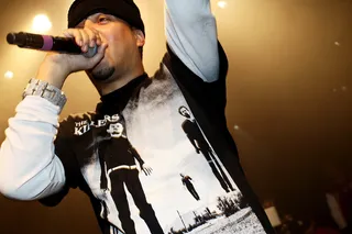 Follow the Leaders: French Montana - With the second coming of Bad Boy Records, Diddy put together quite an amazing roster featuring Cassie, MGK and the one and only French Montana. His summer hit, "Pop That," featuring Drake, Rick Ross and Weezy, shows that Frenchie has staying power.  Tune in to see what tricks French Montana pulls out of the bag on the 2012 BET Hip Hop Awards, October 9 at 8P/7C! (Photo: Steve Mack/FilmMagic)