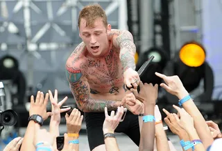 Follow the Leaders: MGK - Originally going by the name Machine Gun Kelly due to his rapid delivery, the man now also known as MGK has had an impressive rise to stardom in such a short amount of time.&nbsp; &nbsp; (Photo: C Flanigan/FilmMagic)