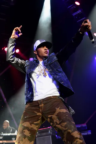 "Hallelujah" - T.I. finally addresses his dark prison days on the album's closer, and it's hard not to be touched. Its vital back story&nbsp;explains what fueled the furious, take-no-prisoners performances Tip delivers on some of the album's earlier highlights. Though T.I. is definitely at his best when he goes back to the trap anthems of his past, he shows here that he's learned and evolved since then. He's a more complete artist for it, and Trouble Man is a more complete album. One of the most focused efforts of his career, the album shows he's still the same Tip, but reveals a new, wiser side as well. (Photo: JPG Clifford Joseph Harris Jr/WENN)