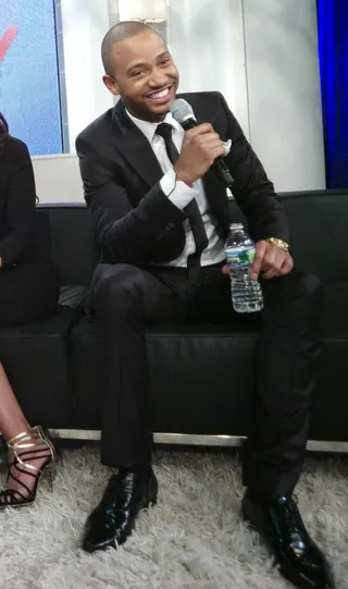 Terrence J on he and Rocsi leaving 106 &amp; Park: - “We both came in here with a dream… We’ve always had this aspiration and to be here seven years later, it’s very surreal.”  (Photo: John Ricard / BET)