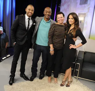 BET's Chairwoman and CEO Debra Lee Congratulates Terrence and Rocsi