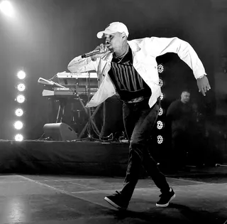 Run It - Chris Brown performs onstage at the Hollywood Palladium in Los Angeles.(Photo: Kevin Winter/Getty Images)