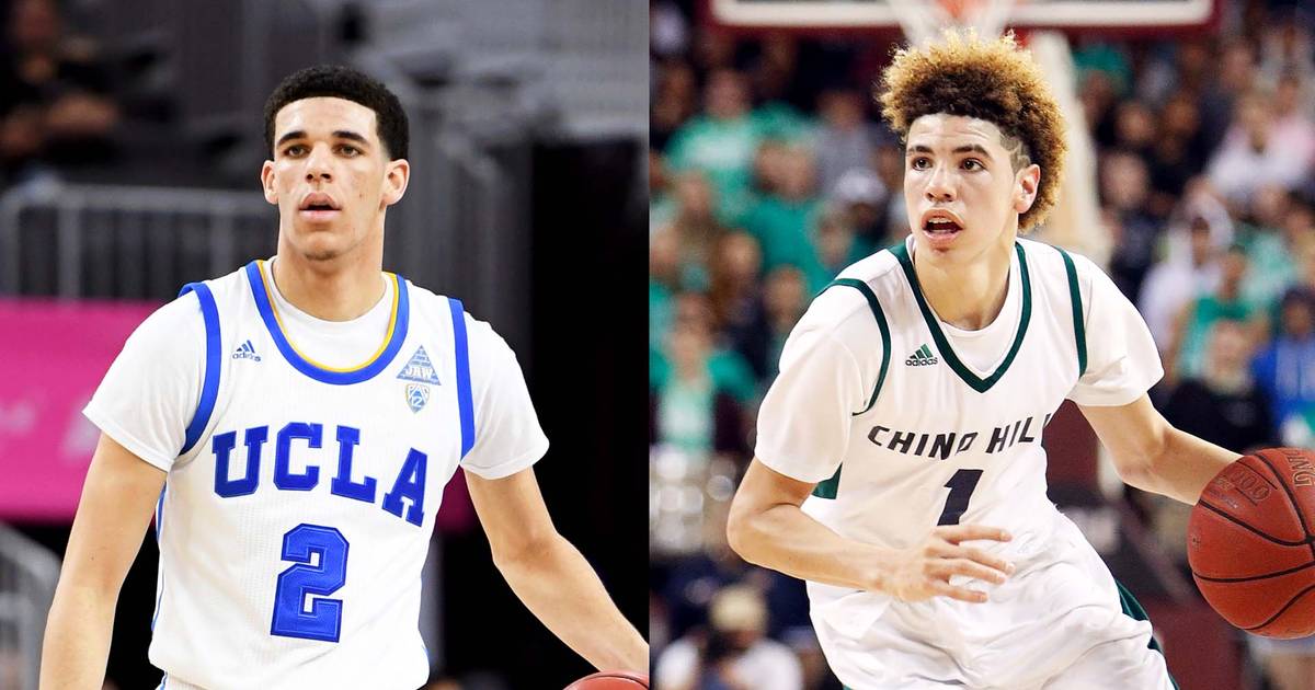 Lamelo Ball practice with his Brother LiAngelo Ball